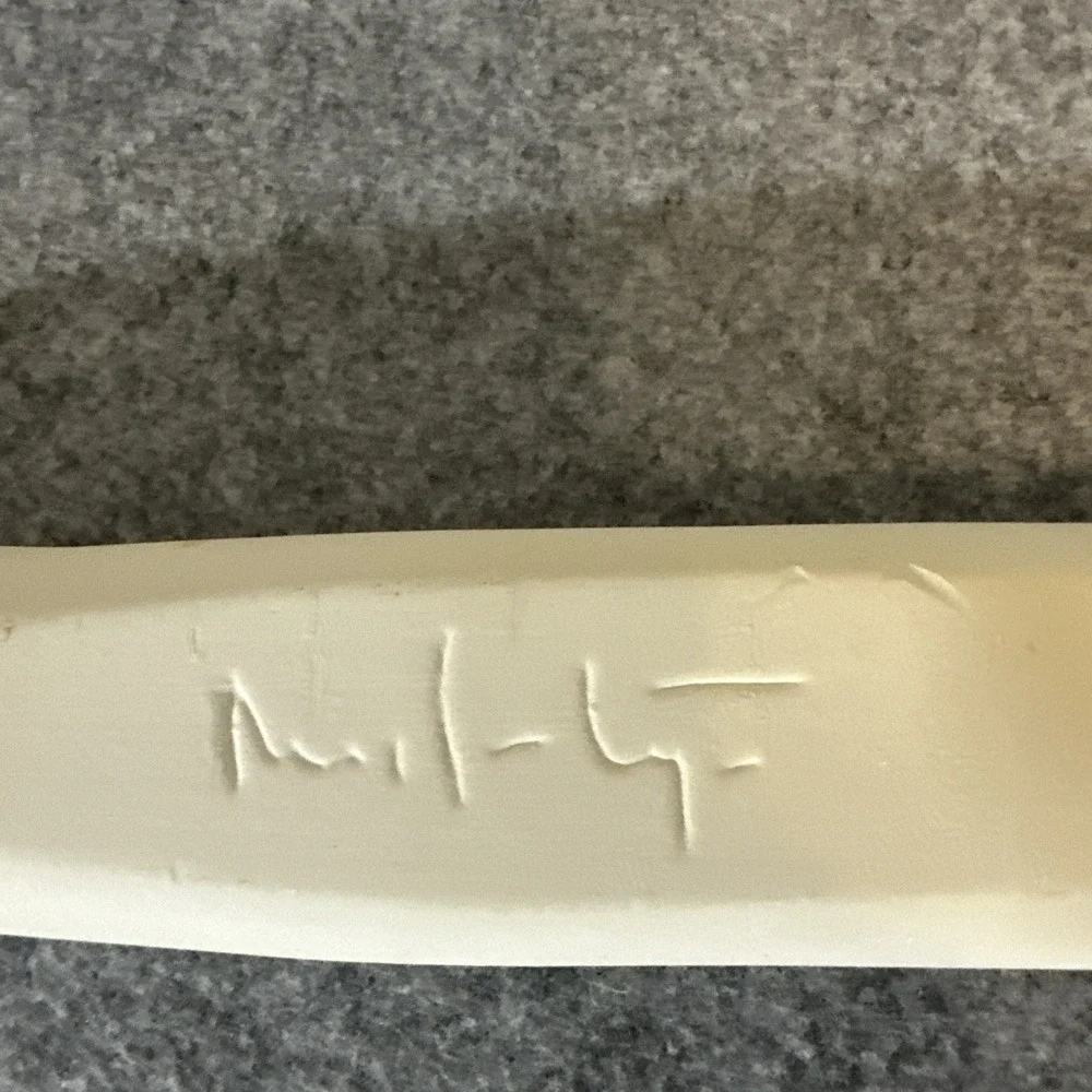 Carnevale McCarty of Memphis Signed White Pottery 16